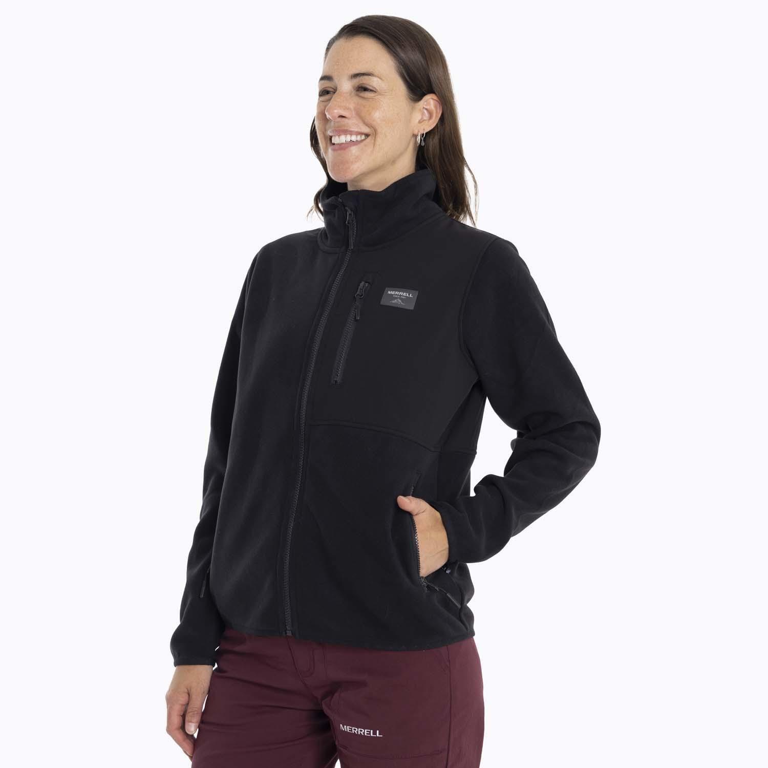 Polar Mujer Noatak Microfleece Negro Merrell-1