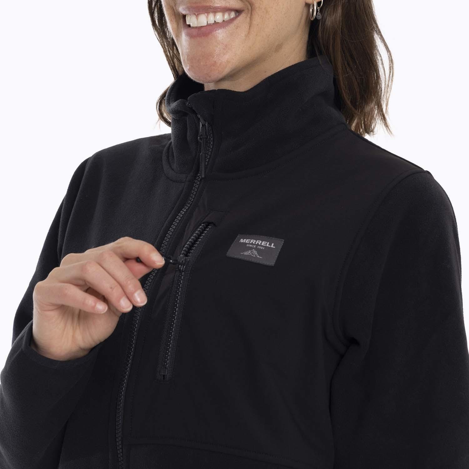 Polar Mujer Noatak Microfleece Negro Merrell-4