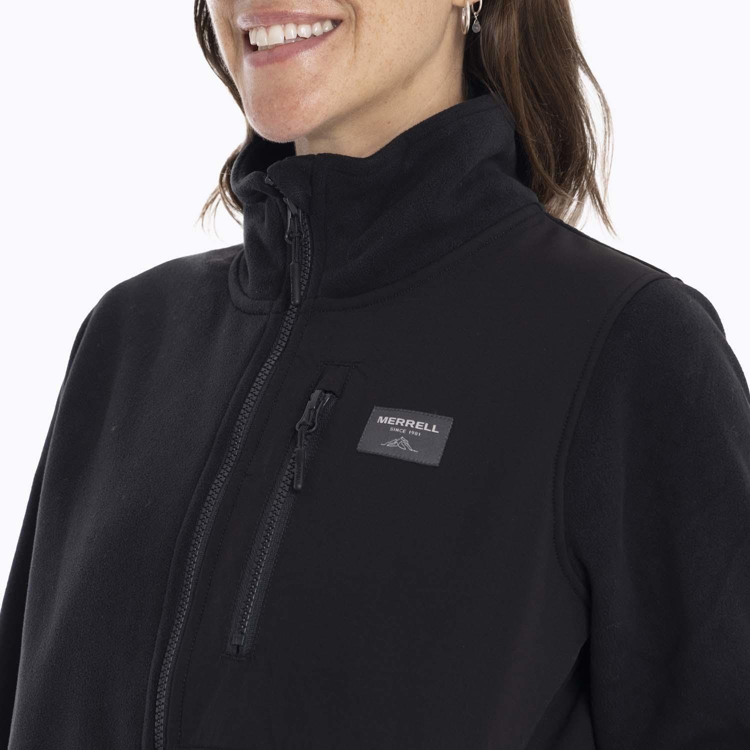 Polar Mujer Noatak Microfleece Negro Merrell-5