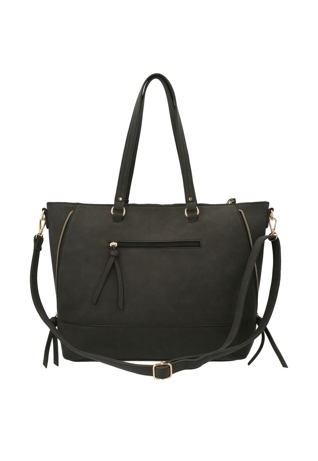 Cartera Vilma Tote Negro-2