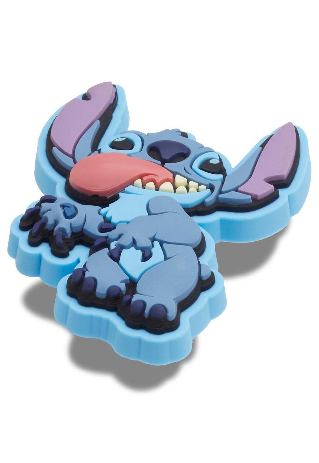 Jibbitz Crocs Stitch Chistoso Azul-2