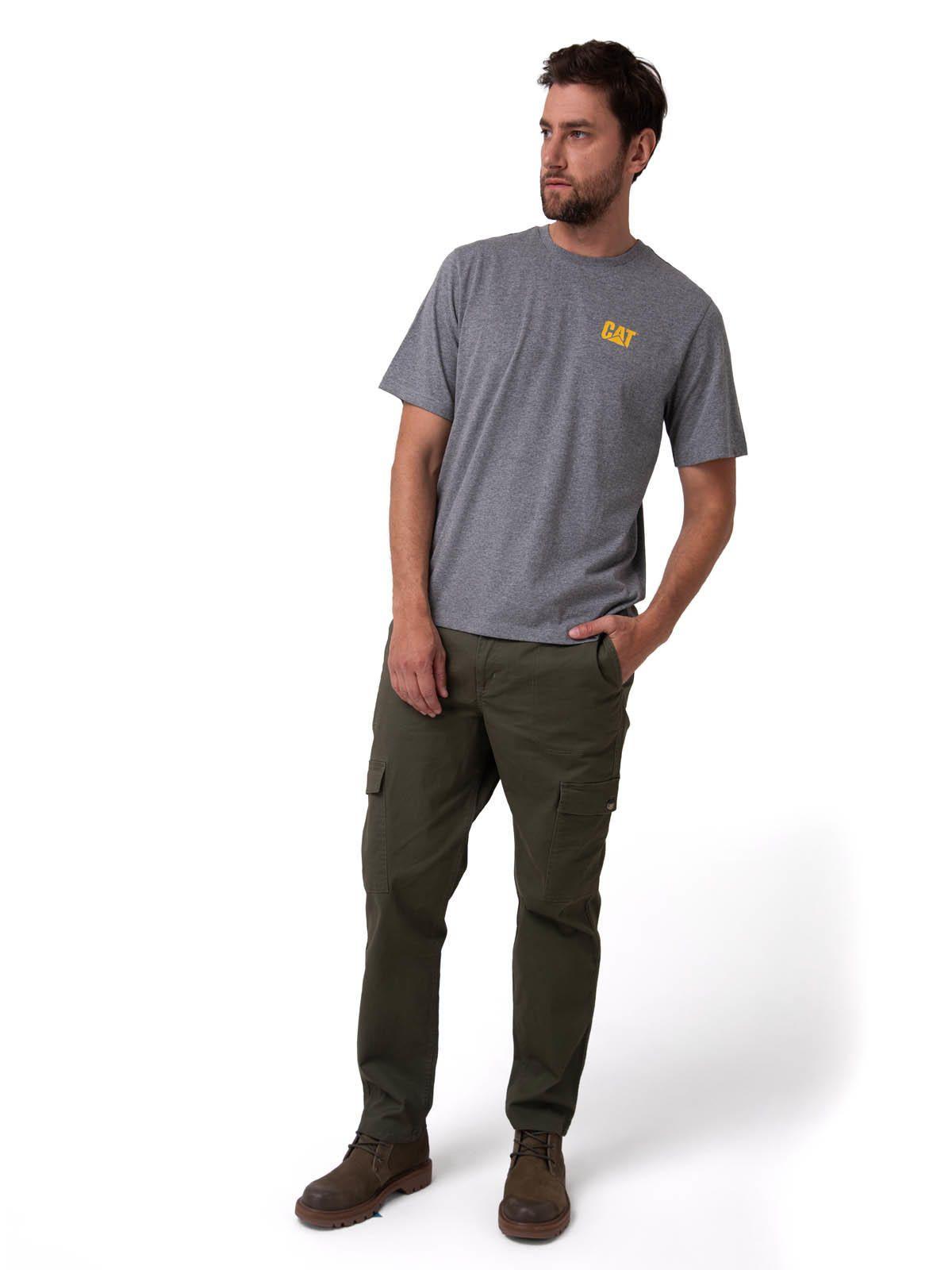 Pantalón Casual Hombre Cargo Slim Verde-5