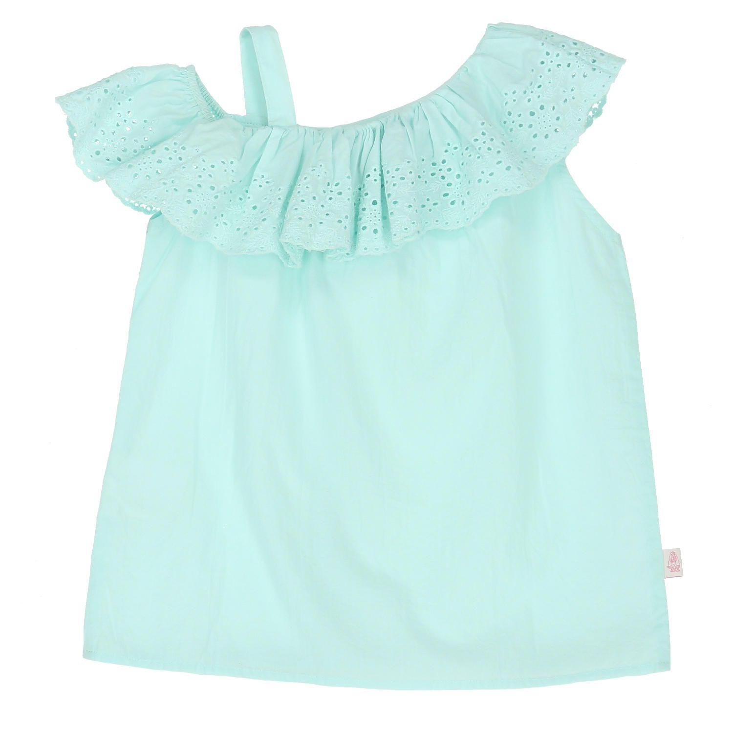 Blusa Niña Vuelo Celeste-1