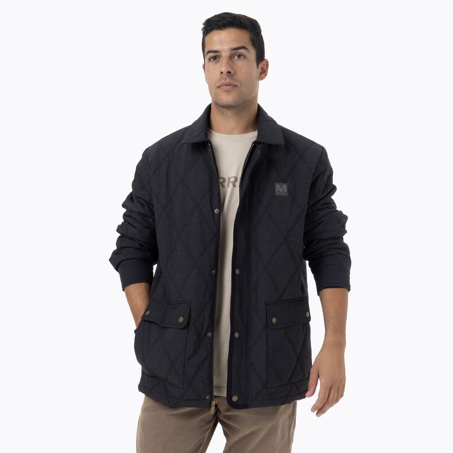 Chaqueta Hombre Halees Full Zipper Negro-0