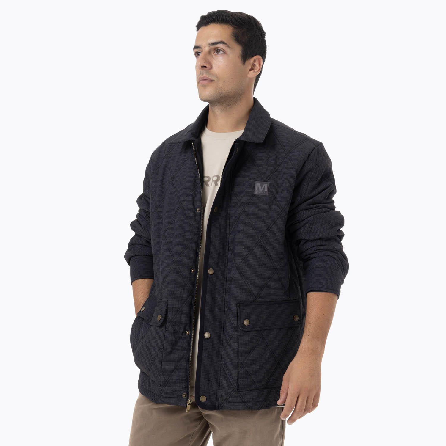 Chaqueta Hombre Halees Full Zipper Negro-1