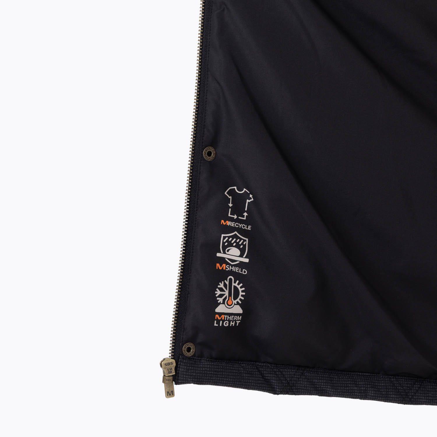 Chaqueta Hombre Halees Full Zipper Negro-8