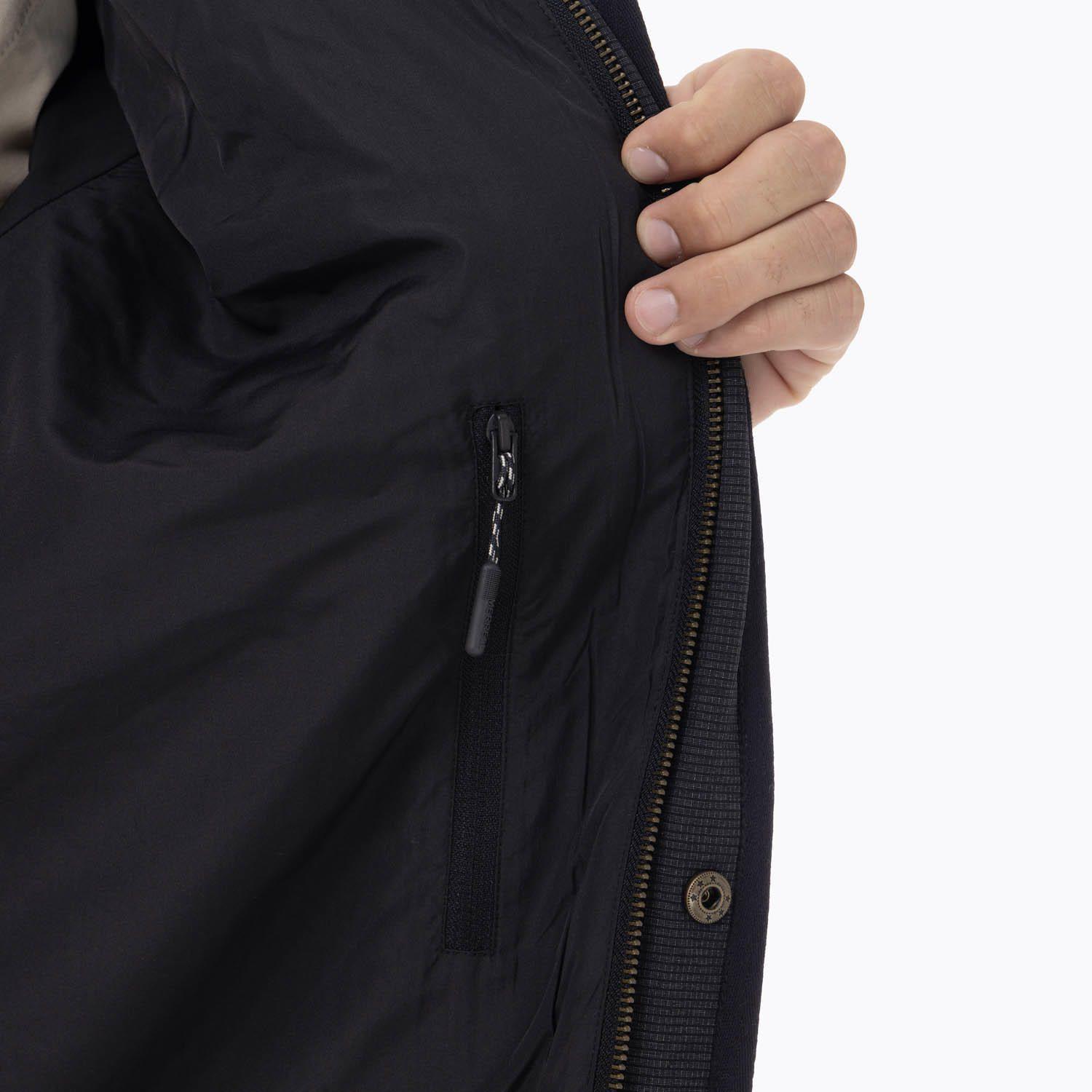 Chaqueta Hombre Halees Full Zipper Negro-9