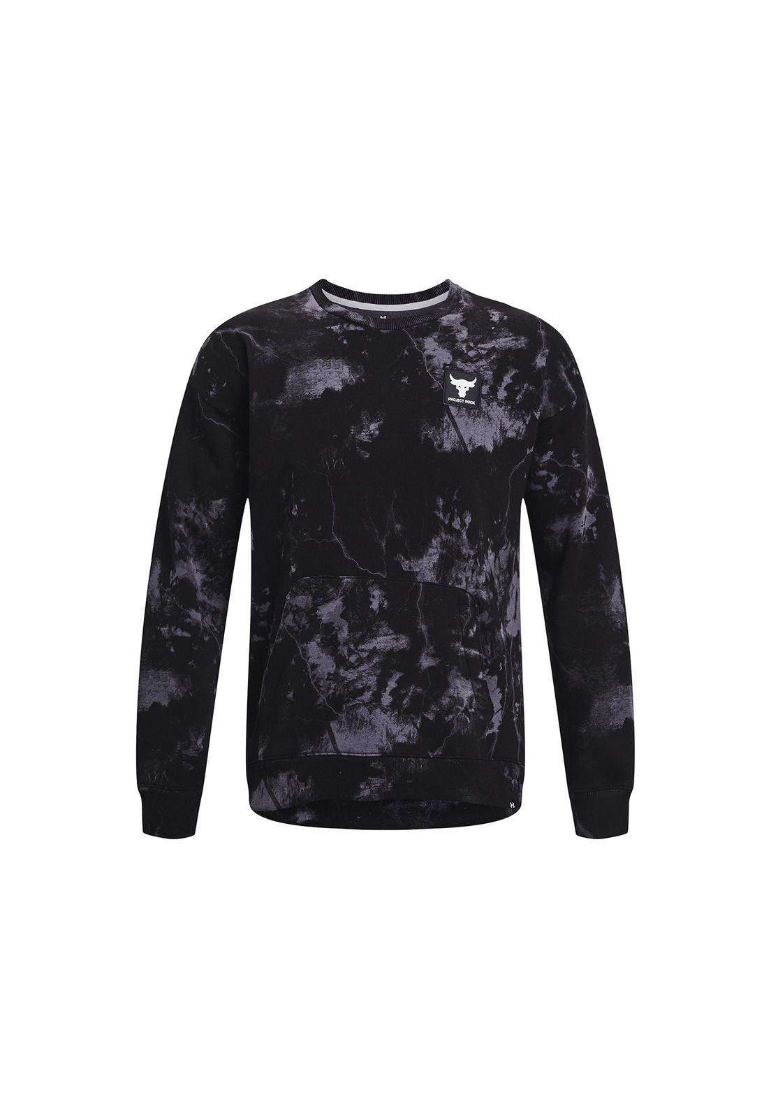 Polerón Hombre Pjt Rk Dsrpt Rvl Prt Negro-0