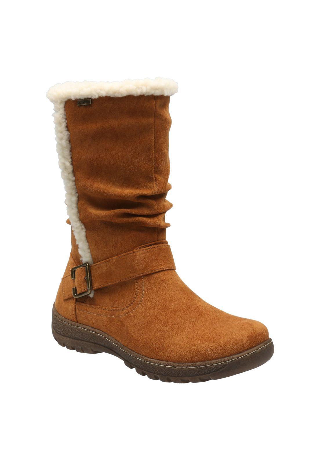 Bota Mujer Niton Caramelo-0