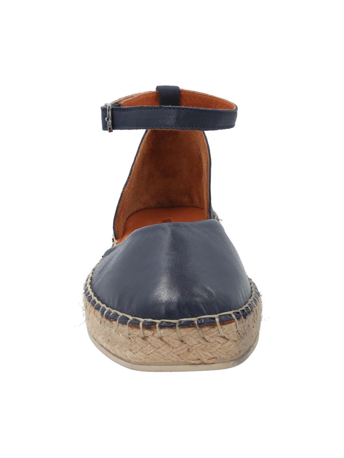Alpargata Cuero Mujer Moscú Azul-3
