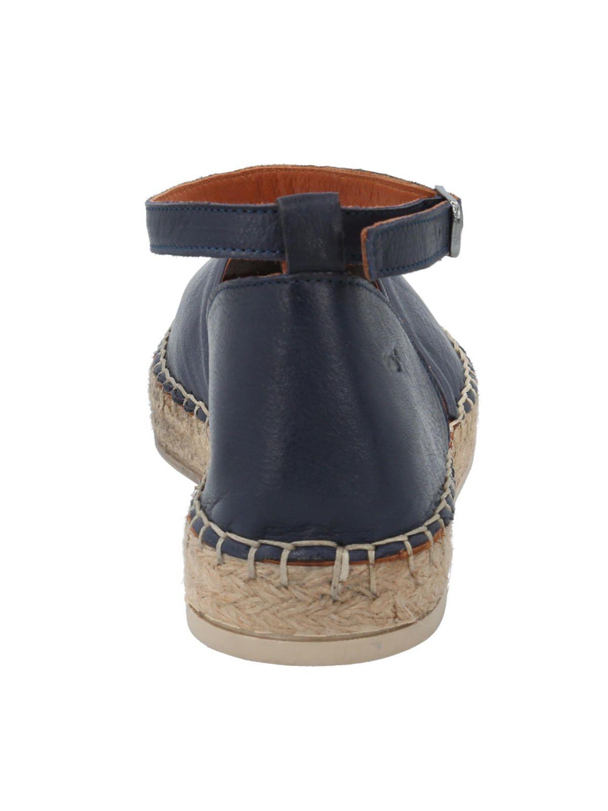 Alpargata Cuero Mujer Moscú Azul-6