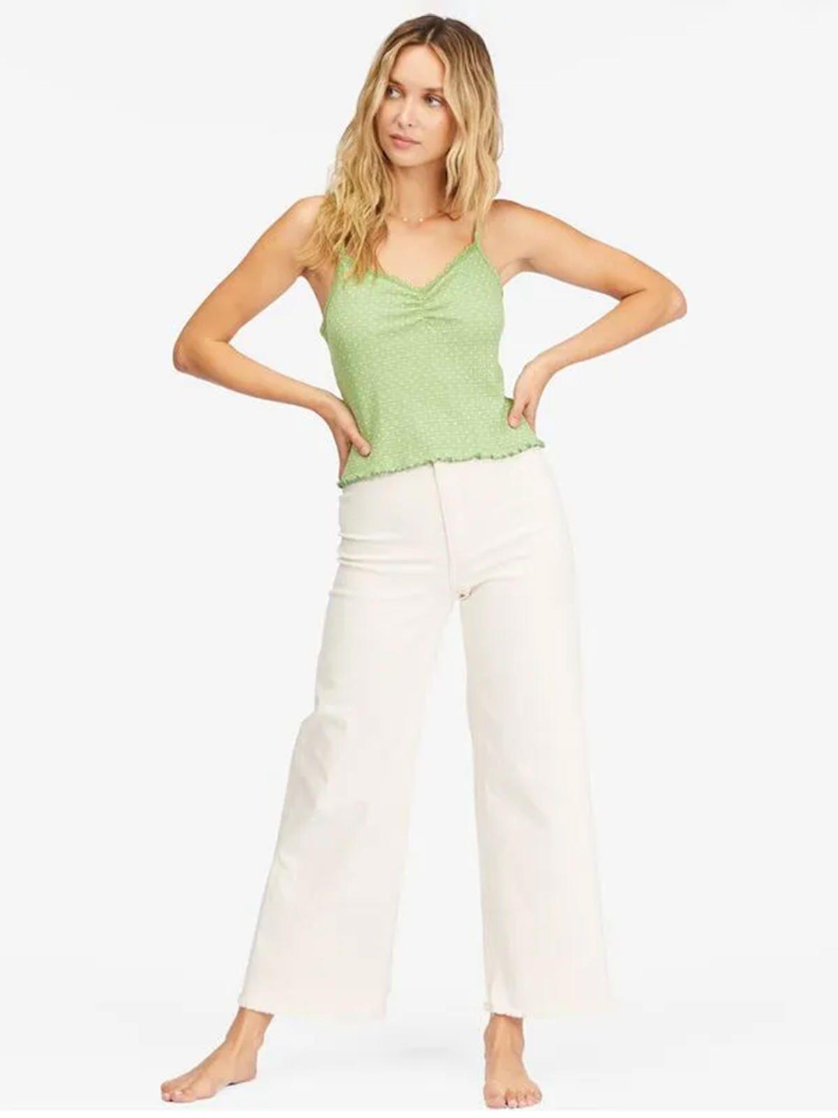 Polera S/M Little Lace J Kttp Verde Mujer-3