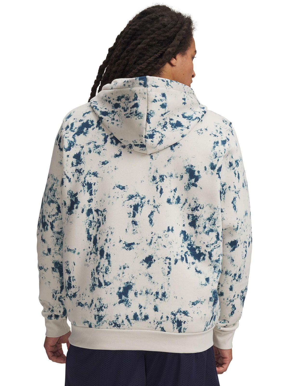 Poleron Hombre Icon Fleece Pted Hoodie Blanco-1