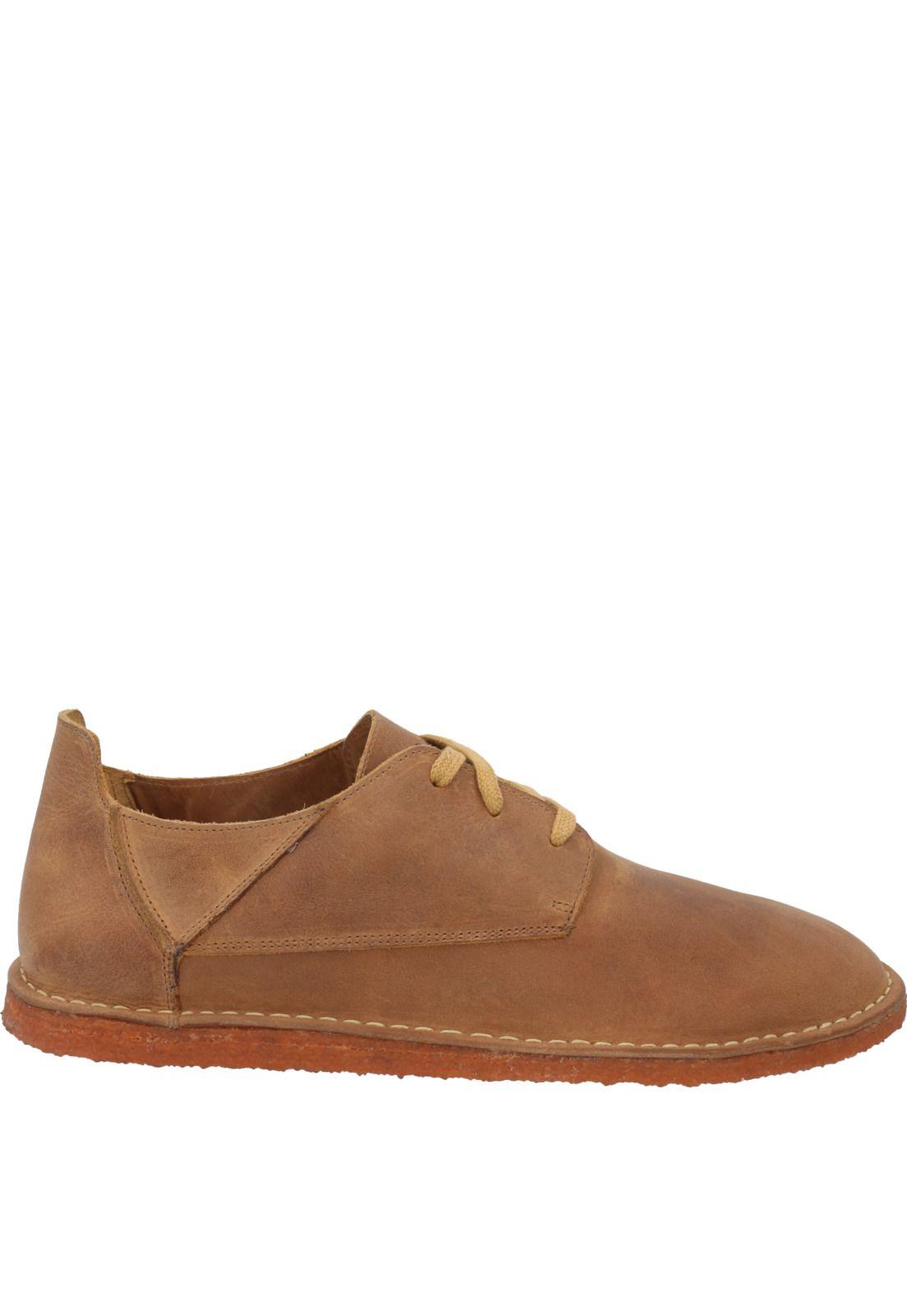Zapato Cuero Hombre Volca Camel-0
