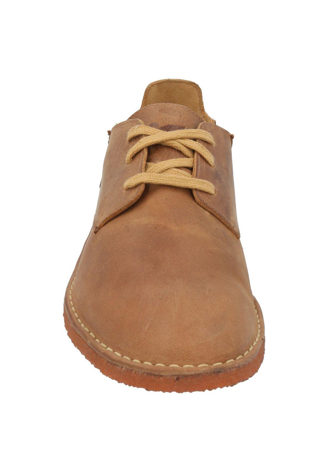 Zapato Cuero Hombre Volca Camel-2