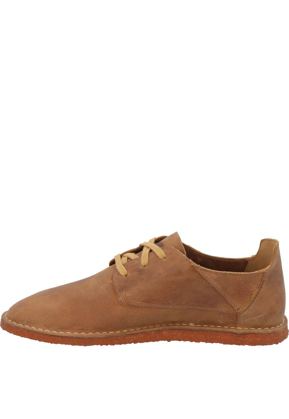 Zapato Cuero Hombre Volca Camel-4