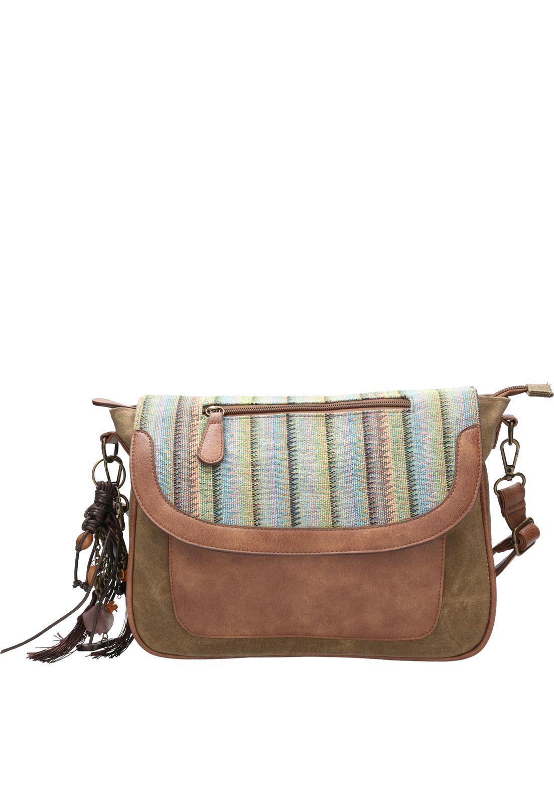 Cartera Mujer Liggio Cross Café-0