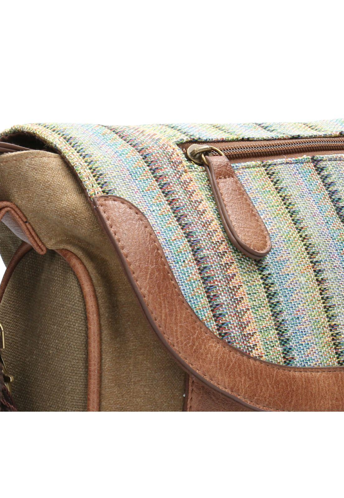 Cartera Mujer Liggio Cross Café-3