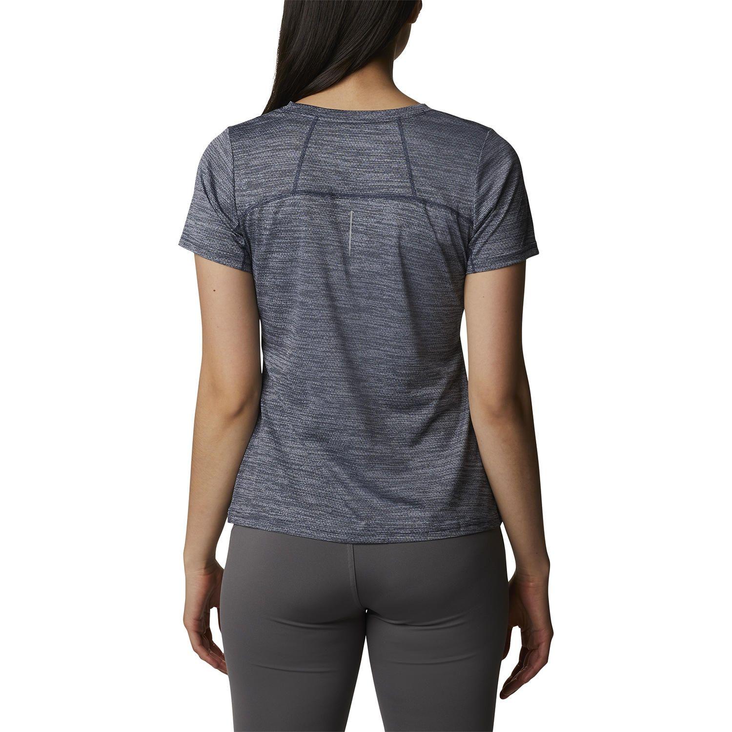Polera M/C Alpine Chill Zero Gris Mujer-3