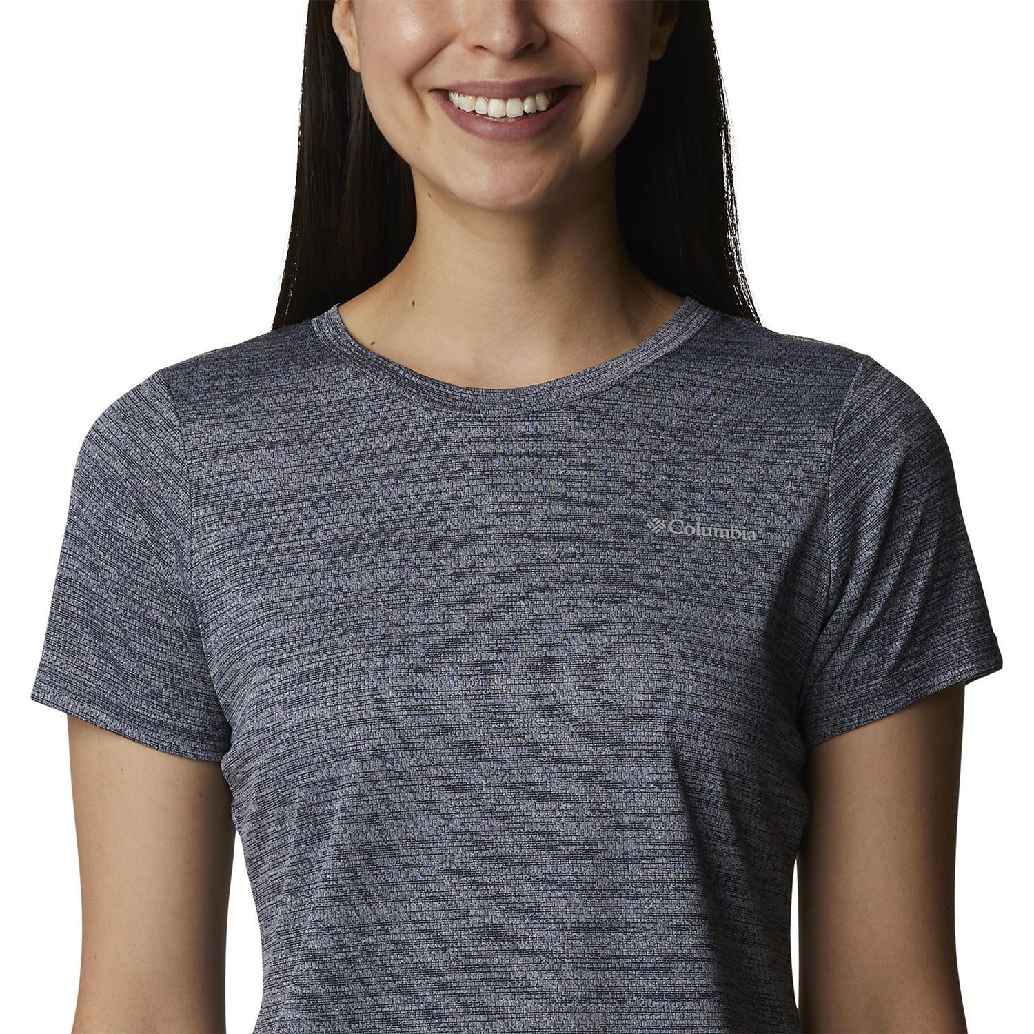 Polera M/C Alpine Chill Zero Gris Mujer-5