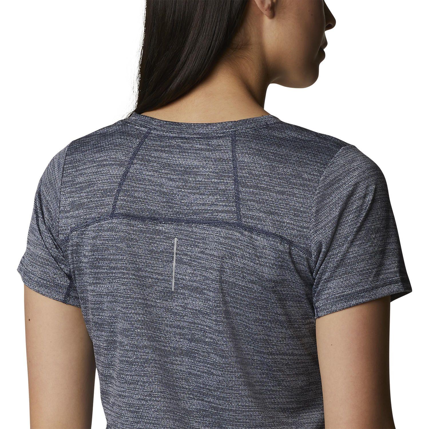 Polera M/C Alpine Chill Zero Gris Mujer-6