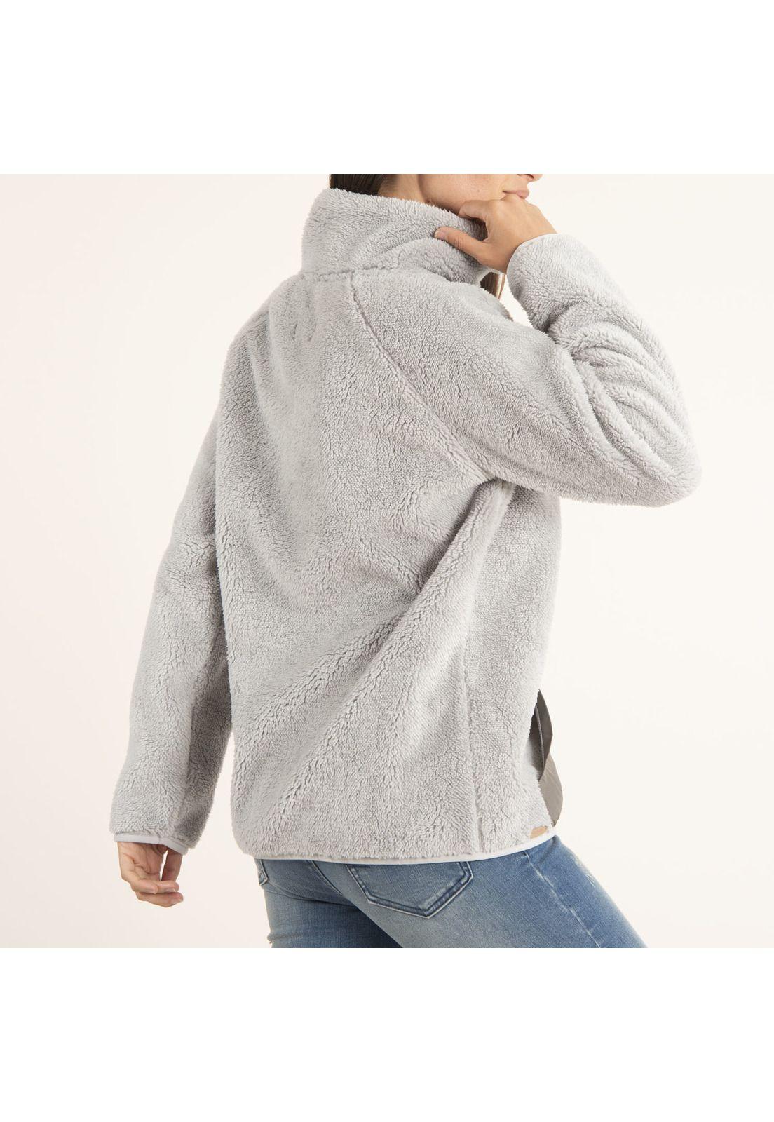 Polar Mujer Canela Gris-3