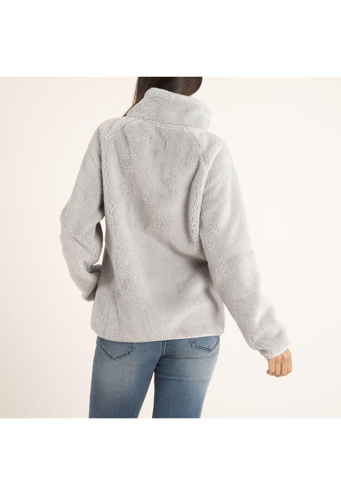Polar Mujer Canela Gris-4