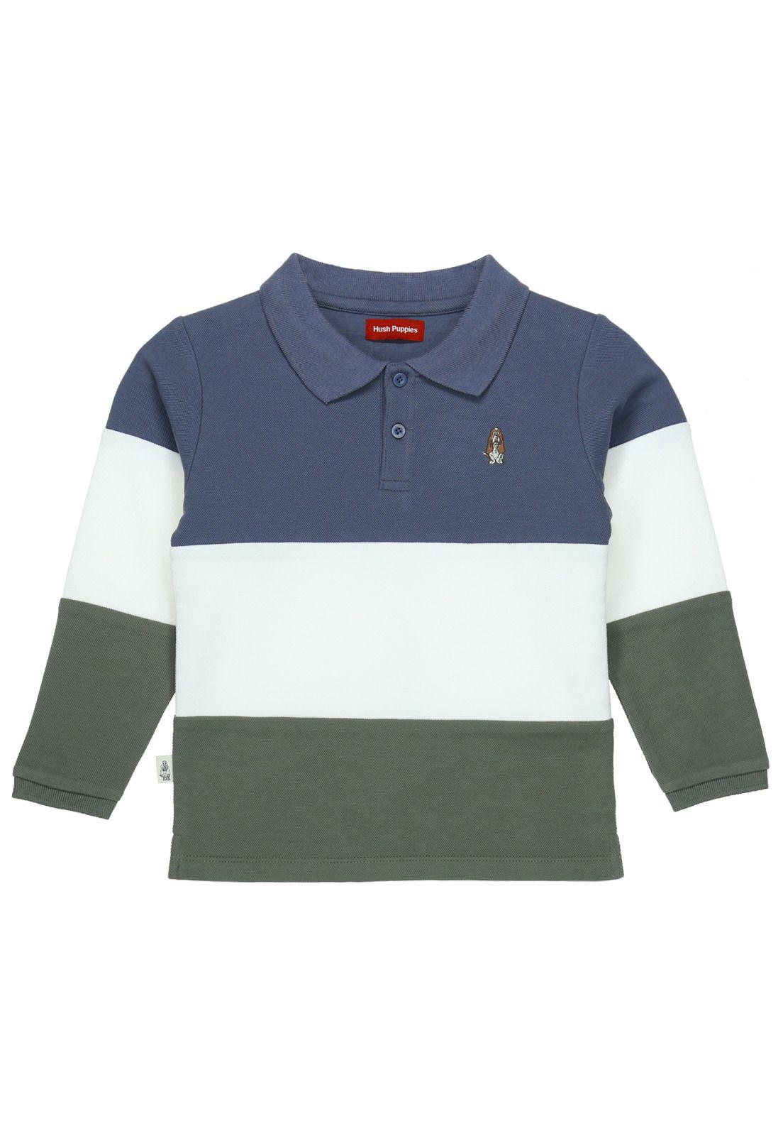 Polera Niño Cuello Multicolor-0