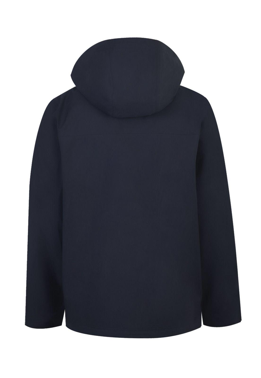 Chaqueta Fibras Recicladas Hombre Rain Azul-1