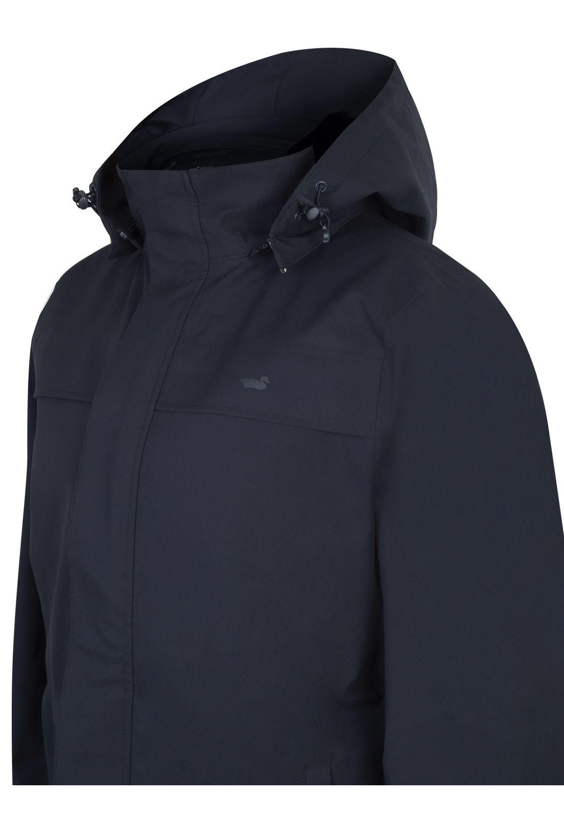 Chaqueta Fibras Recicladas Hombre Rain Azul-3