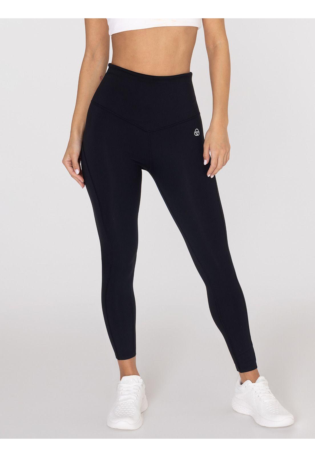 Calza 7/8 Mujer Ankle Leg Dora Negra-0