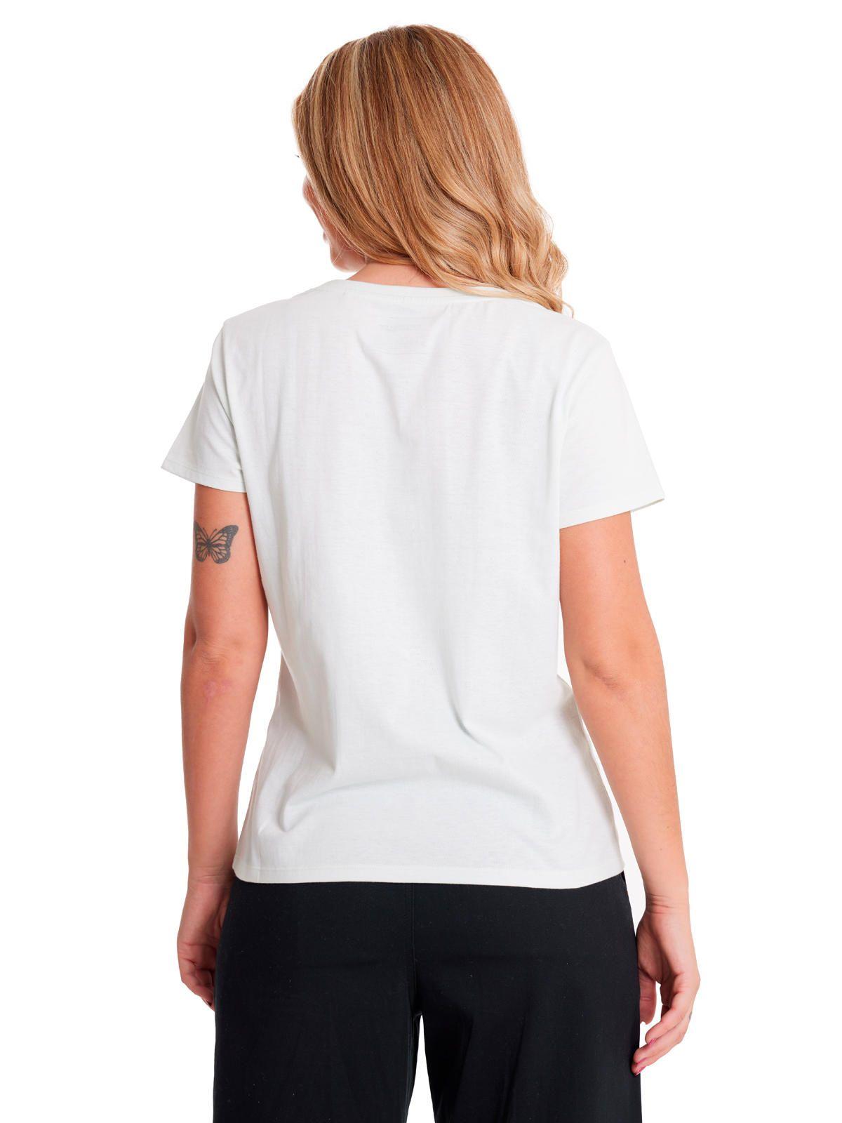 Polera Manga Corta Mujer Cat Logo Tee Celeste-3