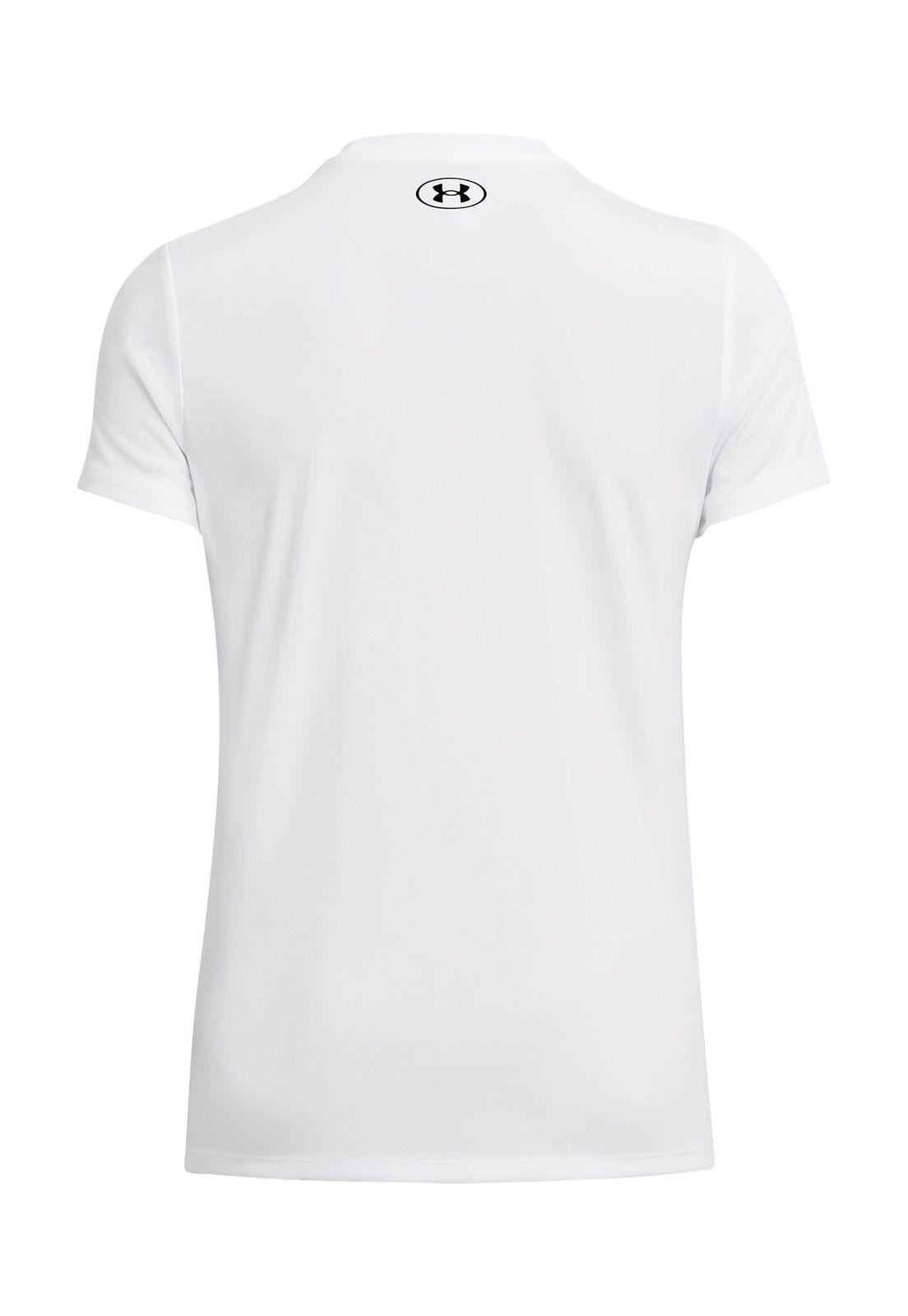 Polera Manga Corta Blanca Tech Mujer-1