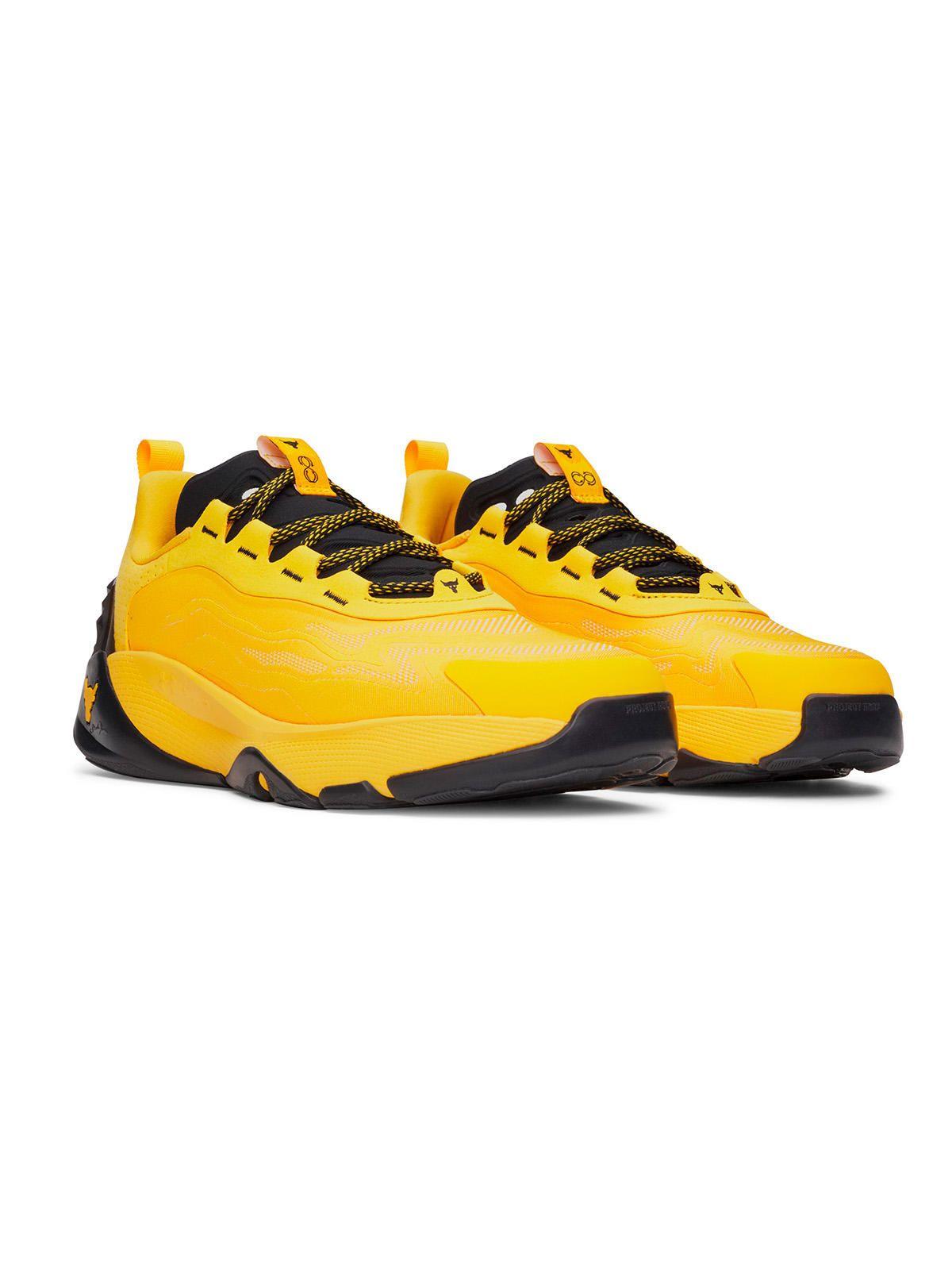 Zapatilla UA Project Rock 8 Amarillo Unisex-5