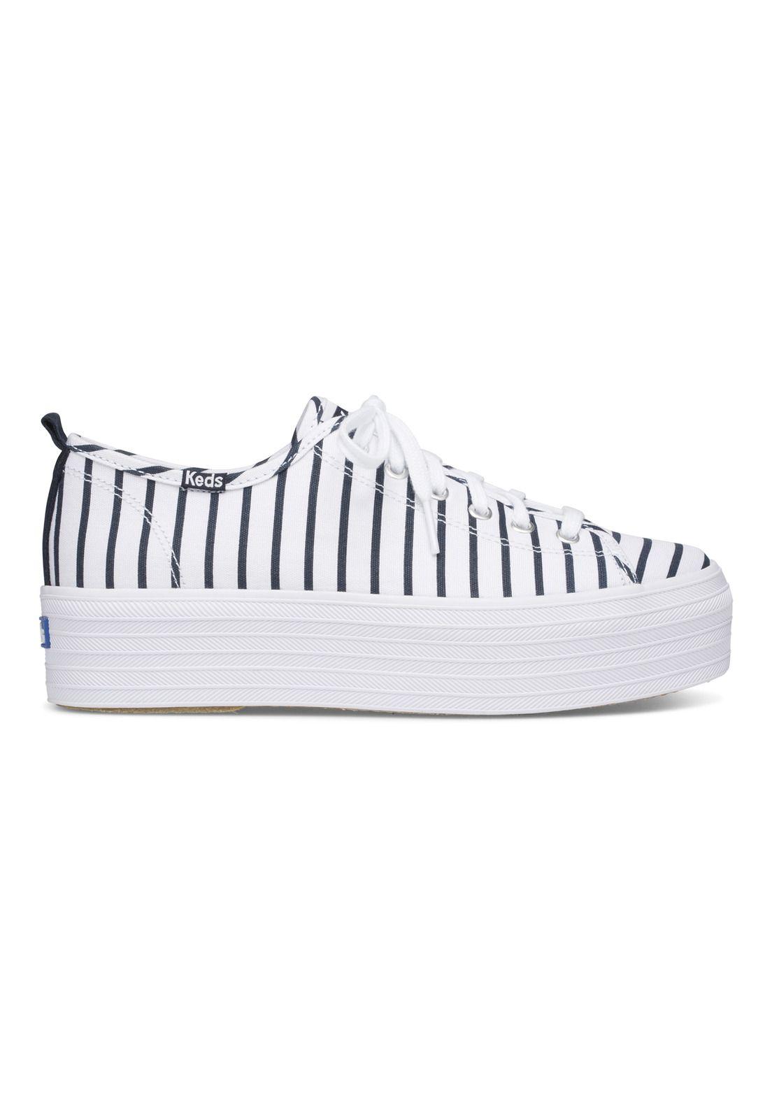 Zapatilla Mujer Up Stripe Blanco -0