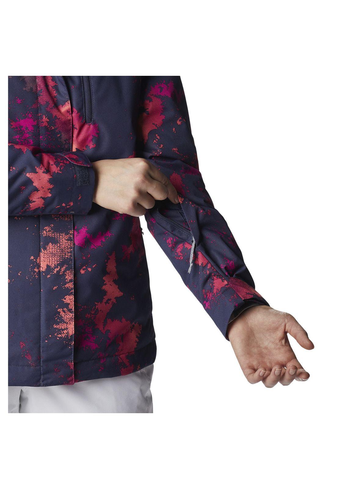 Parka impermeable Mujer Whirlibird Iv Jkt Azul-5