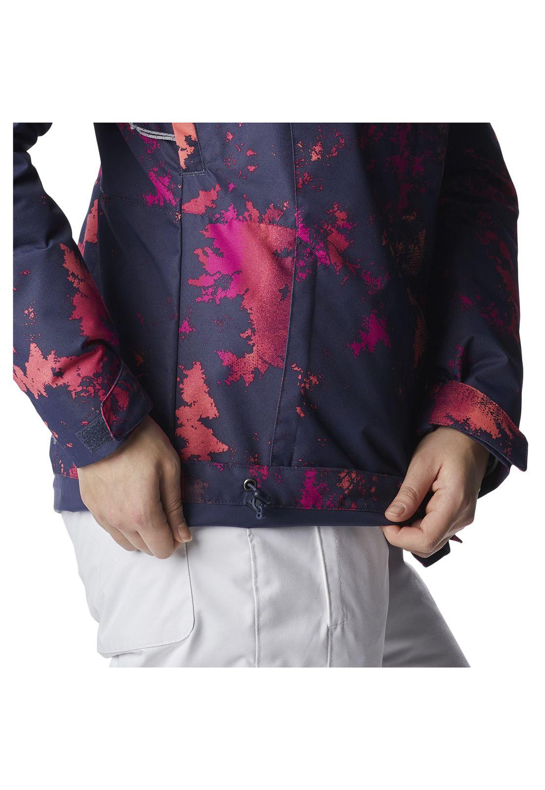 Parka impermeable Mujer Whirlibird Iv Jkt Azul-6