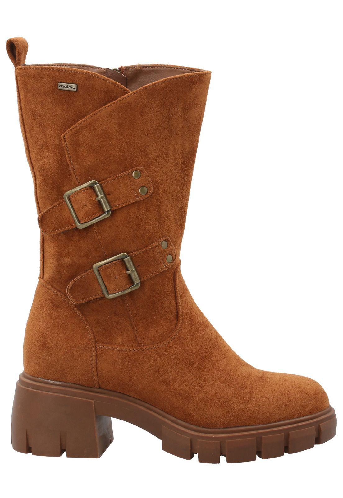 Bota Mujer Francisca 2  Cognac-1