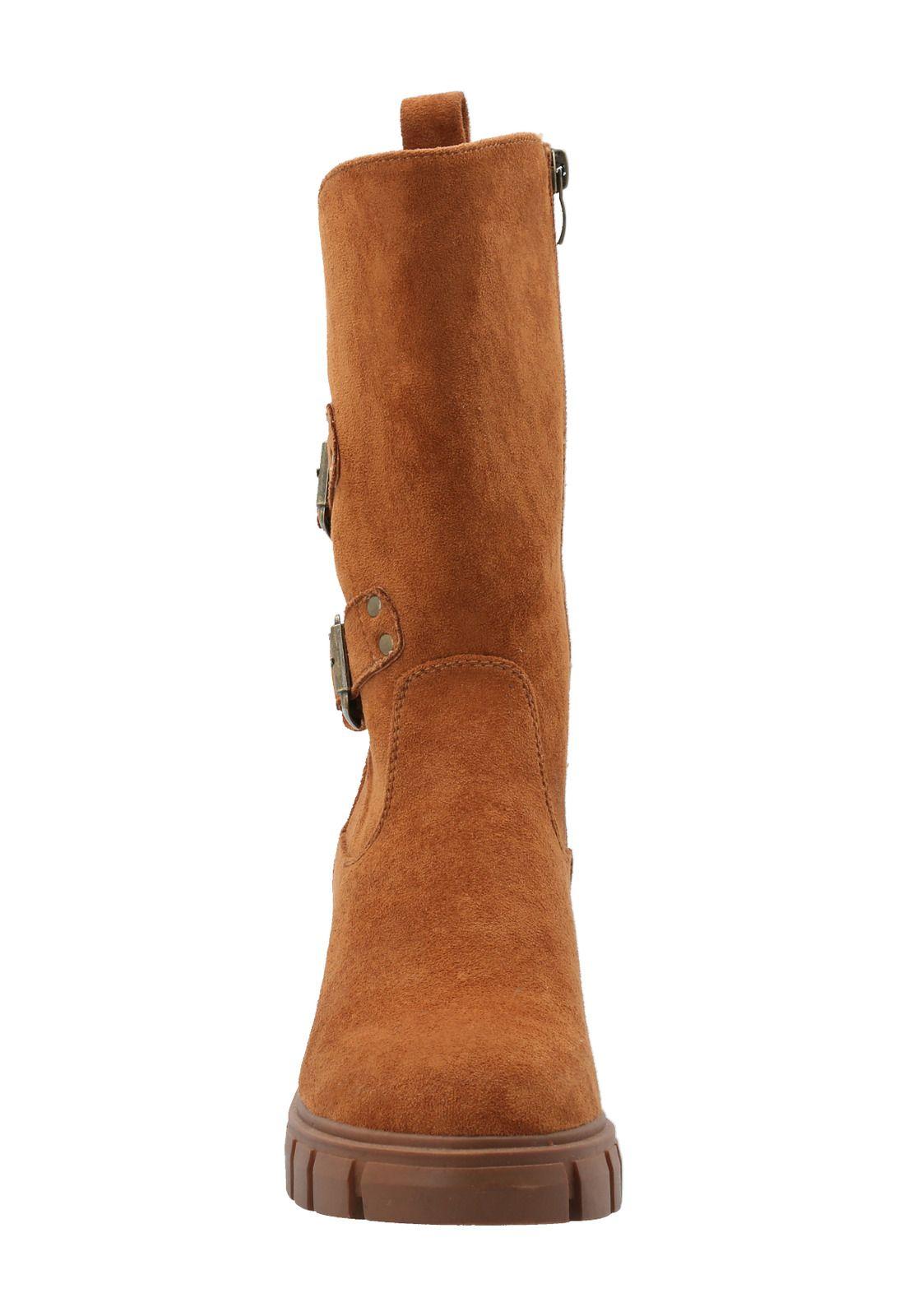 Bota Mujer Francisca 2  Cognac-3