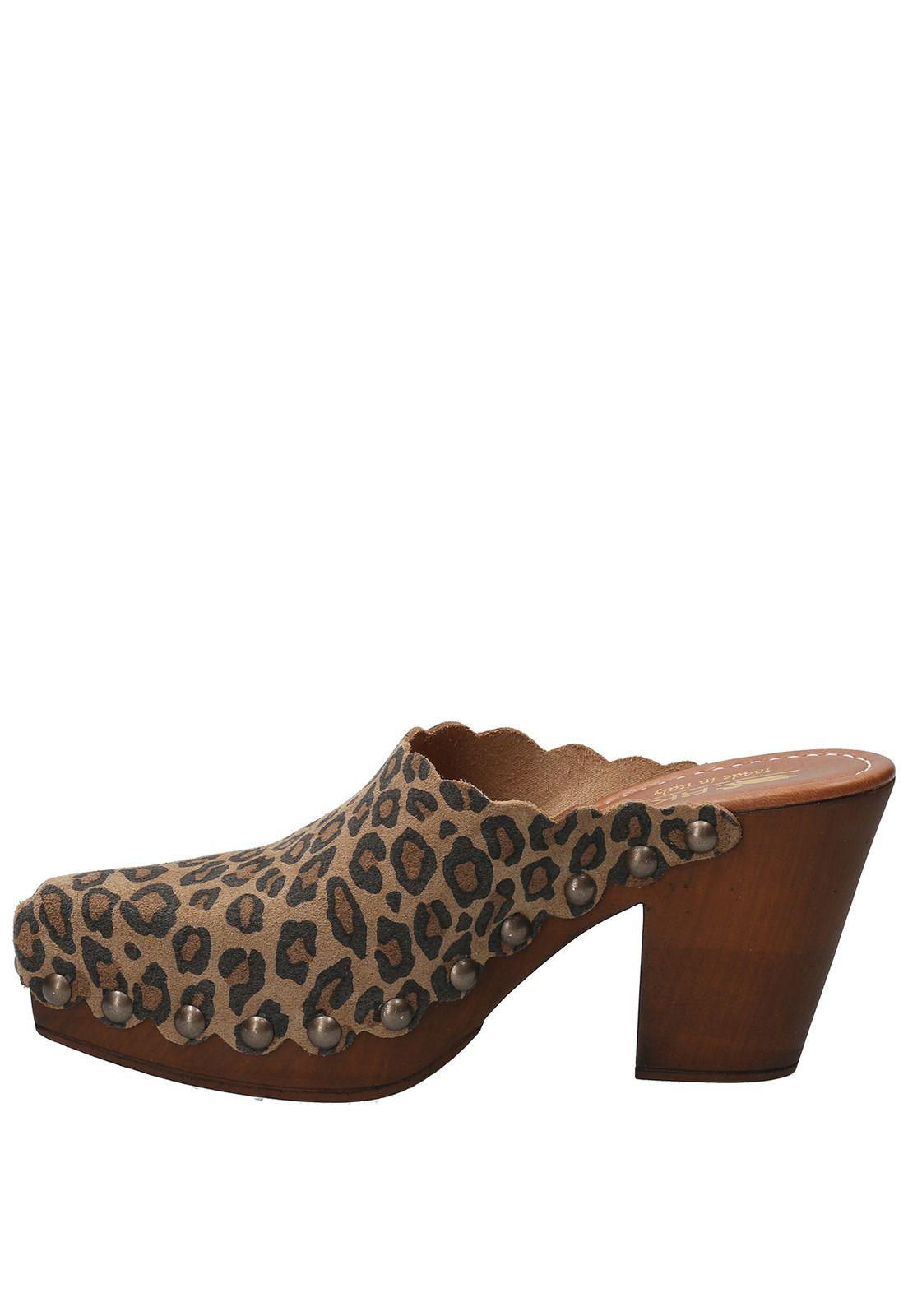 Sueco Cuero Mujer Asti Café Claro-5