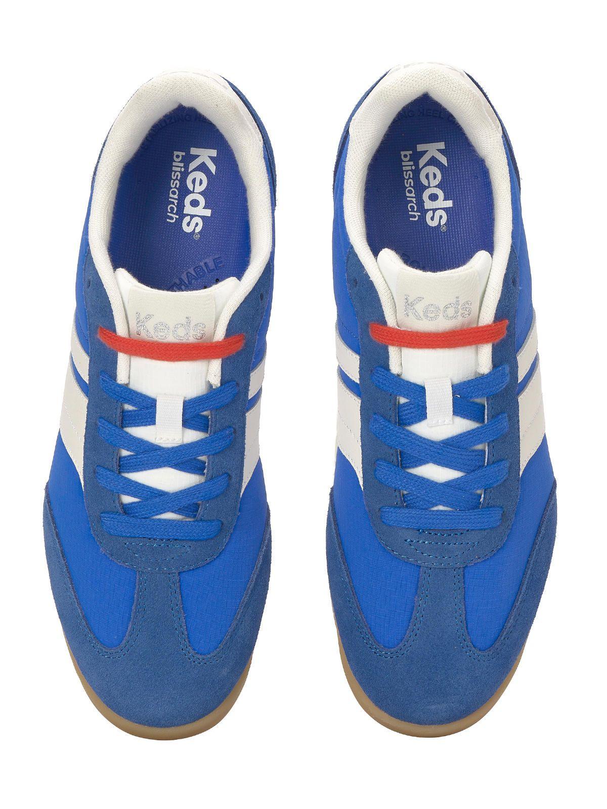 Zapatilla Mujer Revival Nylon/Suede Azul-4