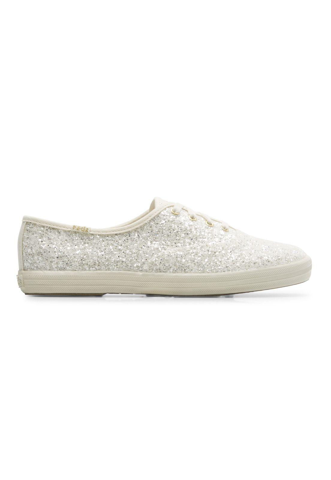 Zapatilla Casual Mujer Champion Glitter Crema-0