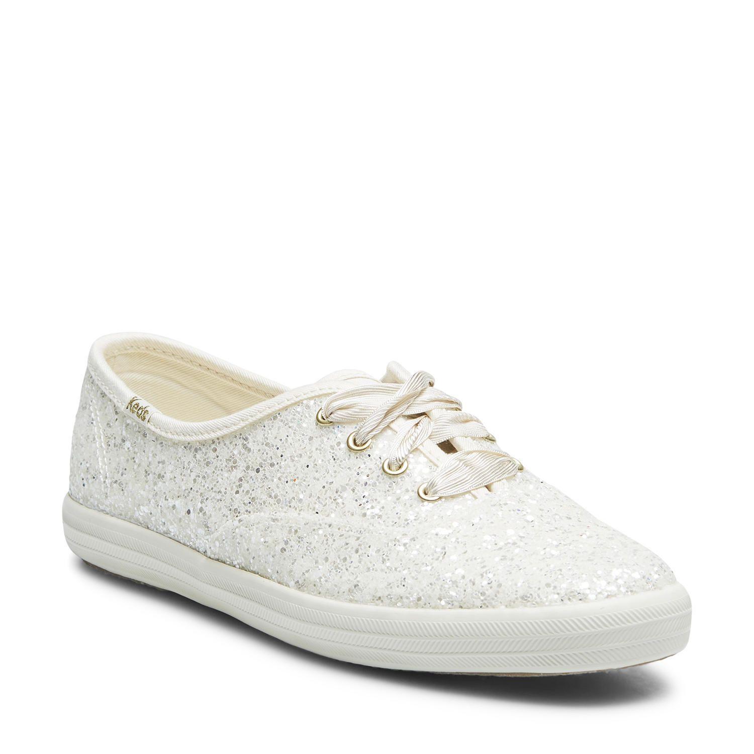 Zapatilla Casual Mujer Champion Glitter Crema-3