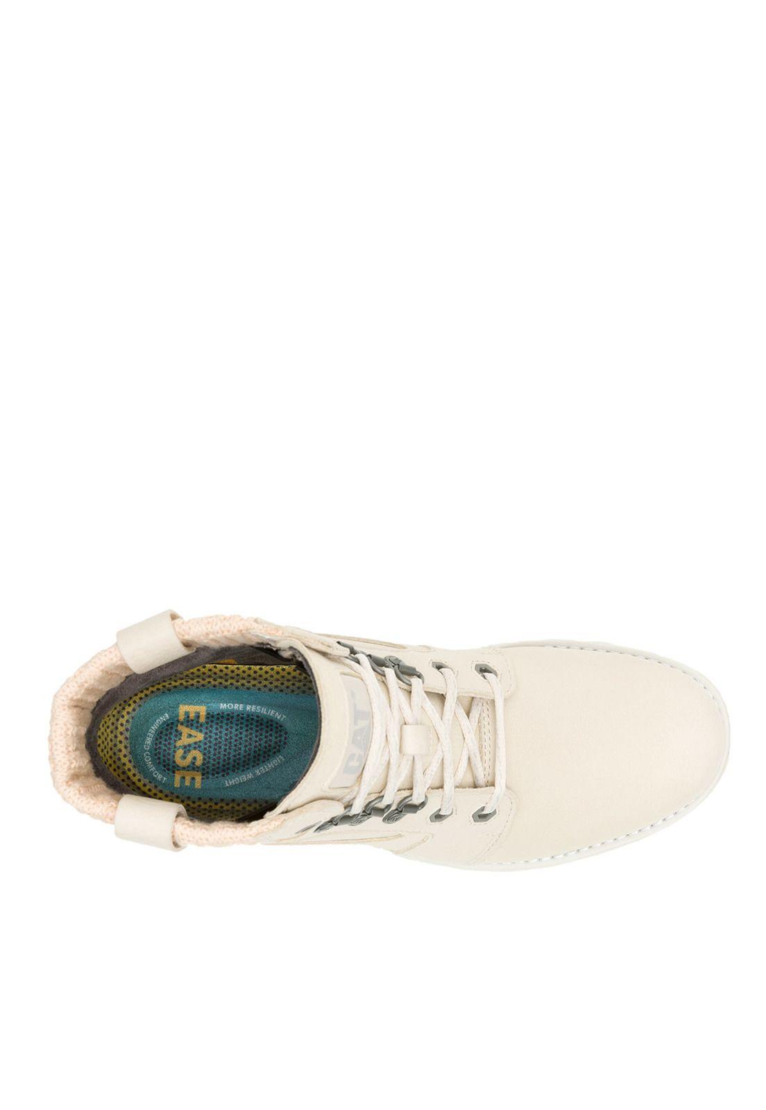Botín Cuero Charlie Mujer Beige-6