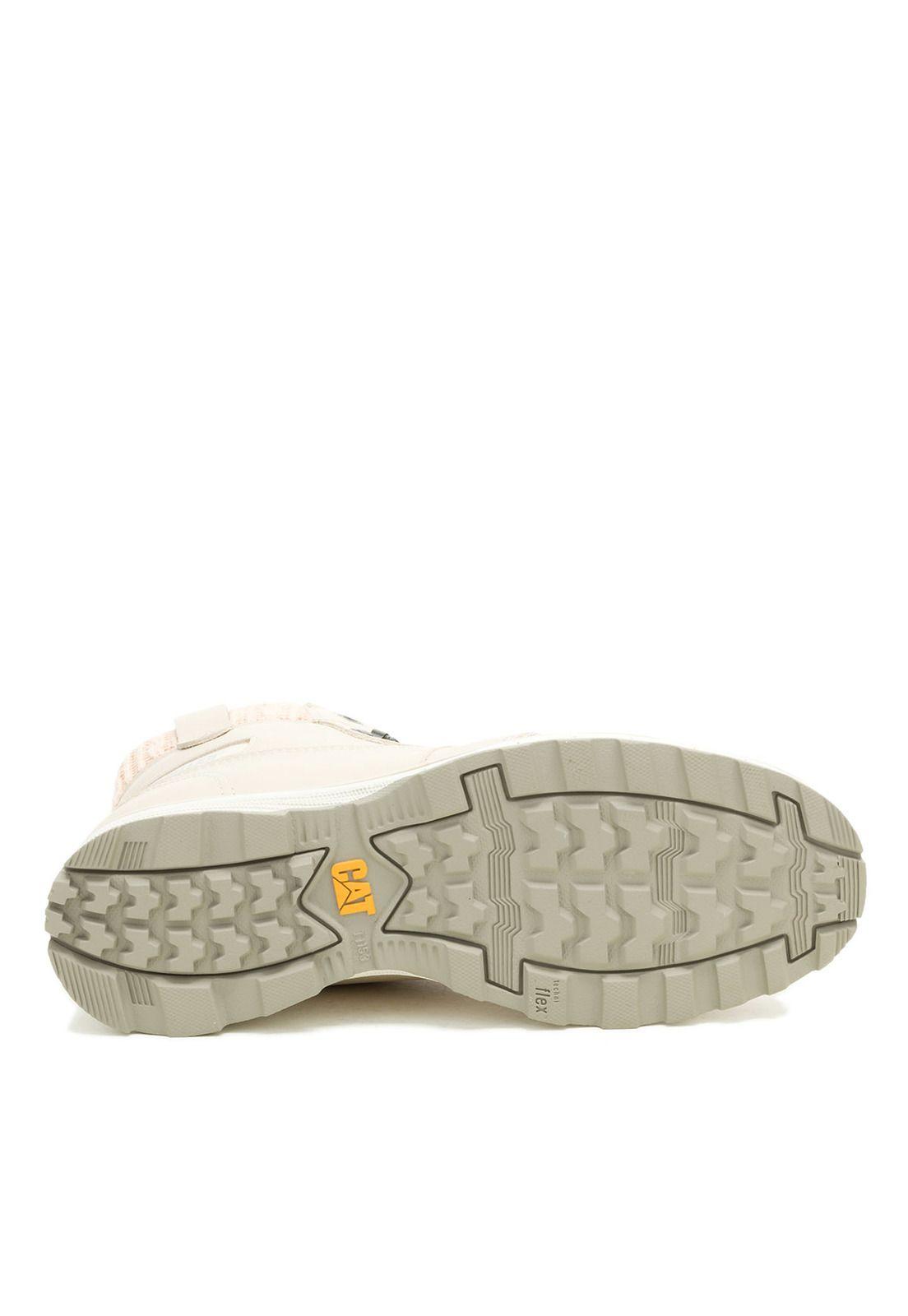 Botín Cuero Charlie Mujer Beige-7