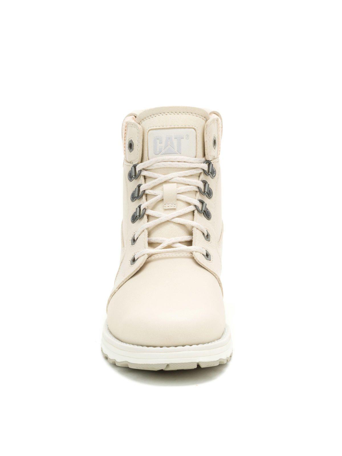 Botín Cuero Charlie Mujer Beige-4