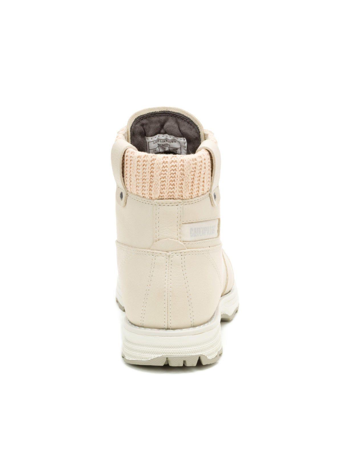 Botín Cuero Charlie Mujer Beige-5