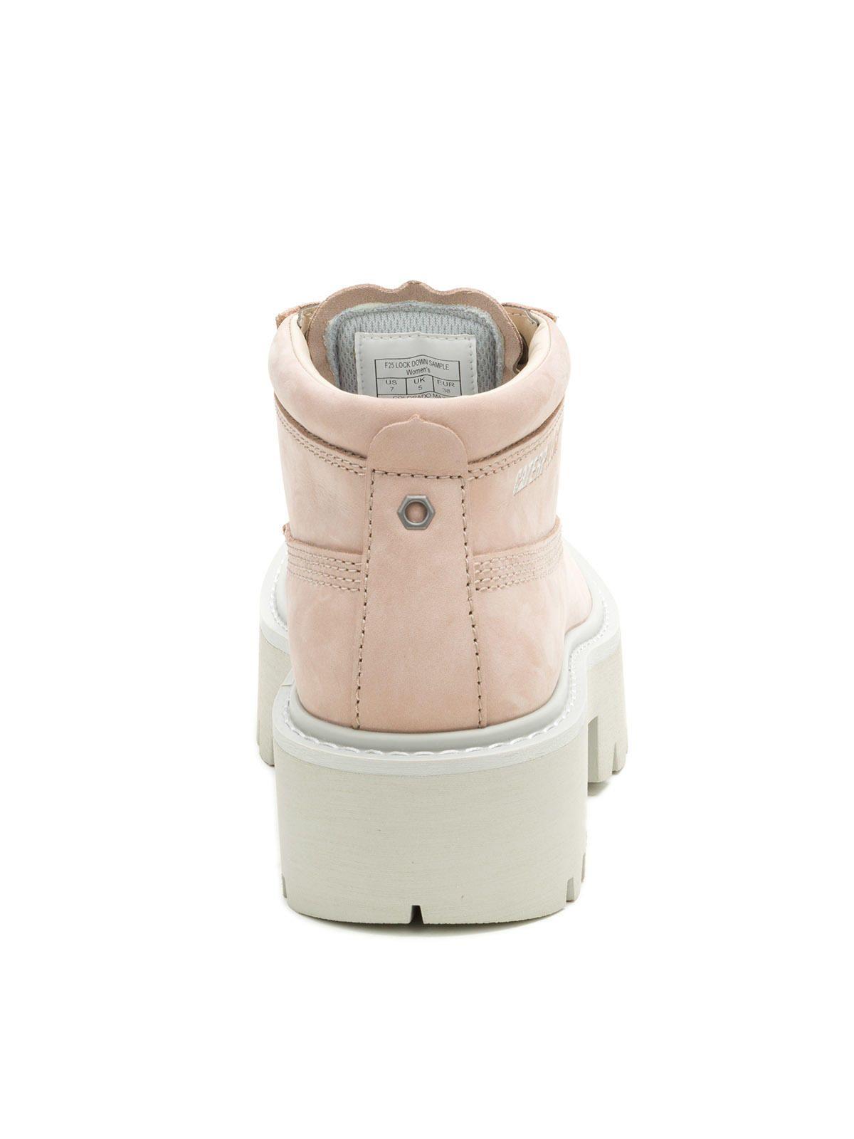 Botín Colorado Max Chukka Mujer Palo Rosa-5
