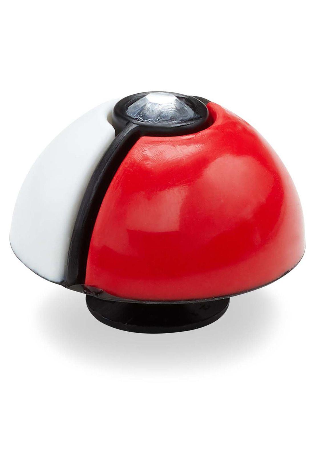 Jibbitz Pokemon Poke Bola Blanco-2
