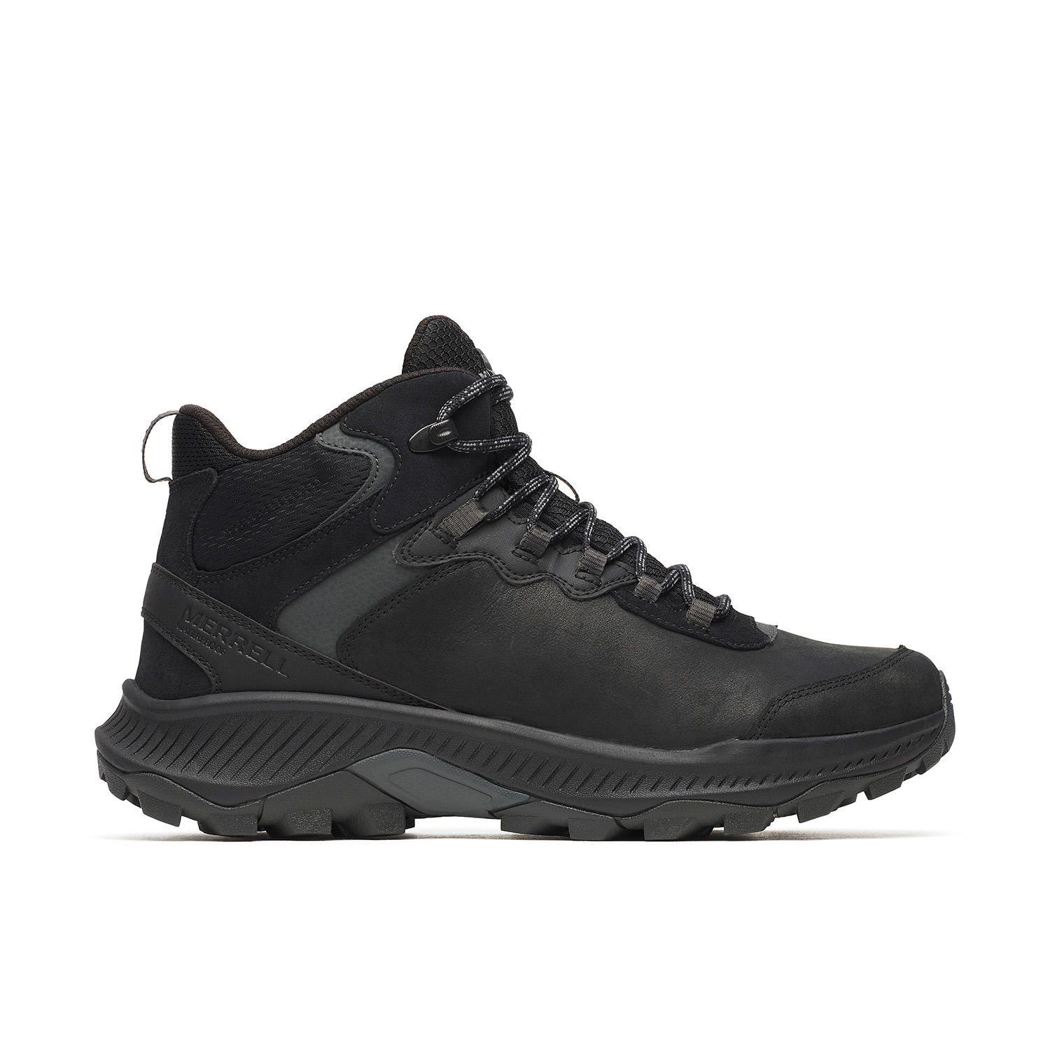 Botin Cuero Hombre Speed Strike 2 Mid WP Negro-0